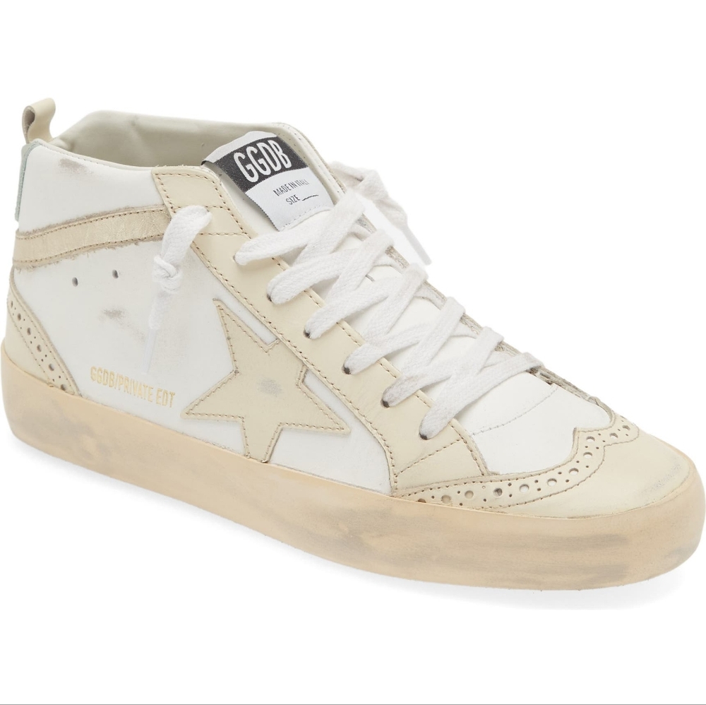 New Golden Goose Mid Star Sneaker